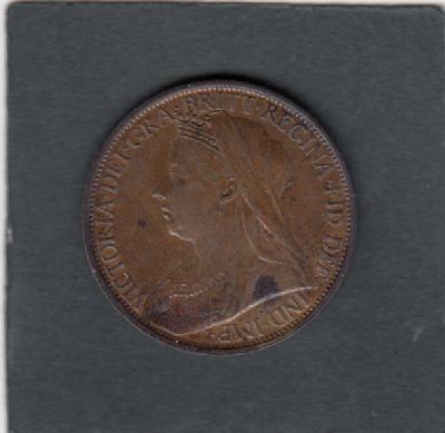 Beschrijving: 1 Pennie  VICTORIA  